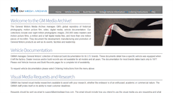 Desktop Screenshot of gmmediaarchive.com
